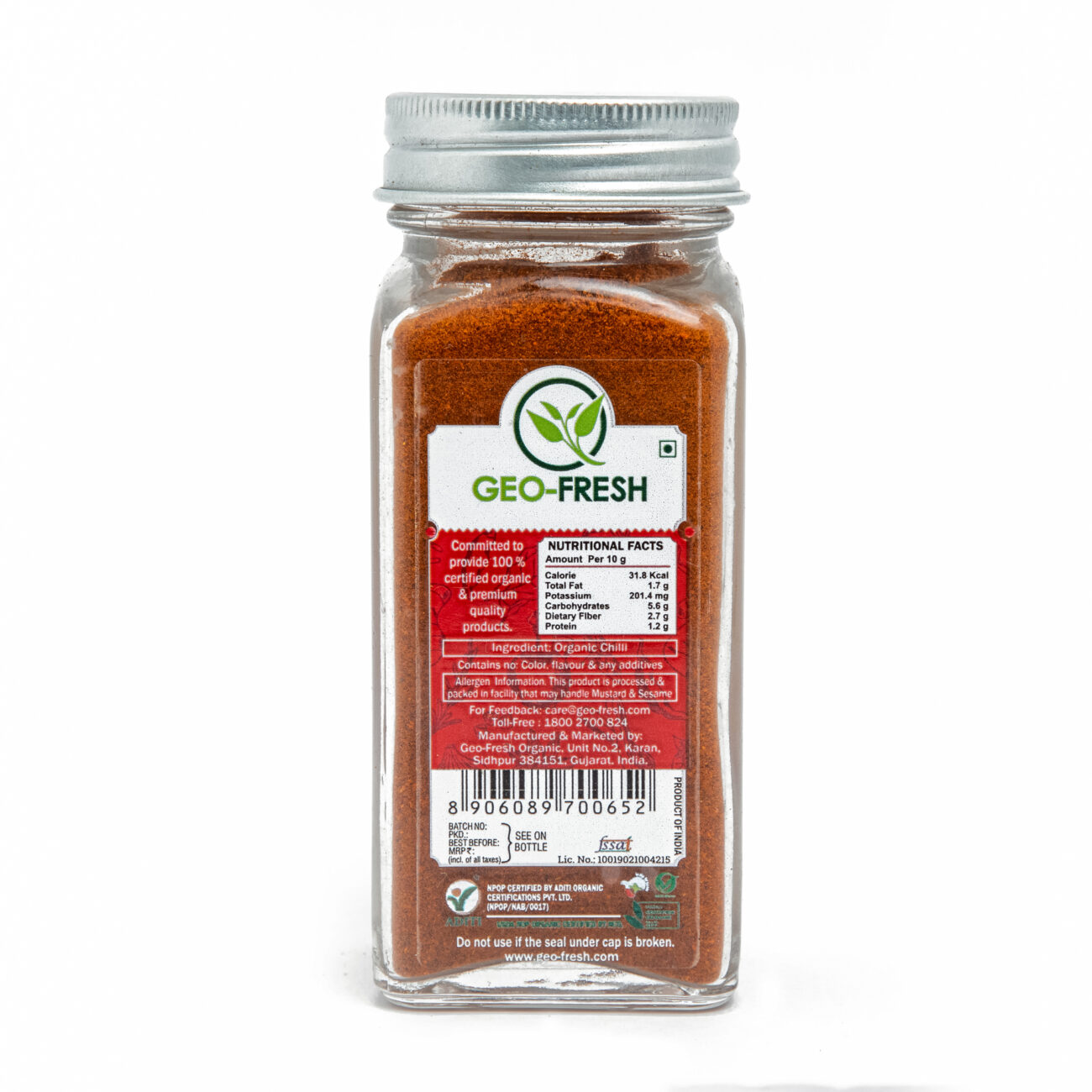Organic Cayenne Powder – Geo-fresh Organic