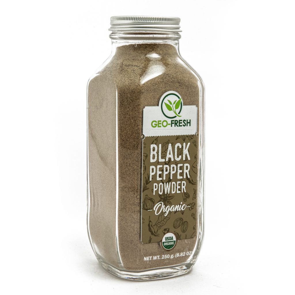 Organic Black Pepper Powder – Geo-fresh Organic