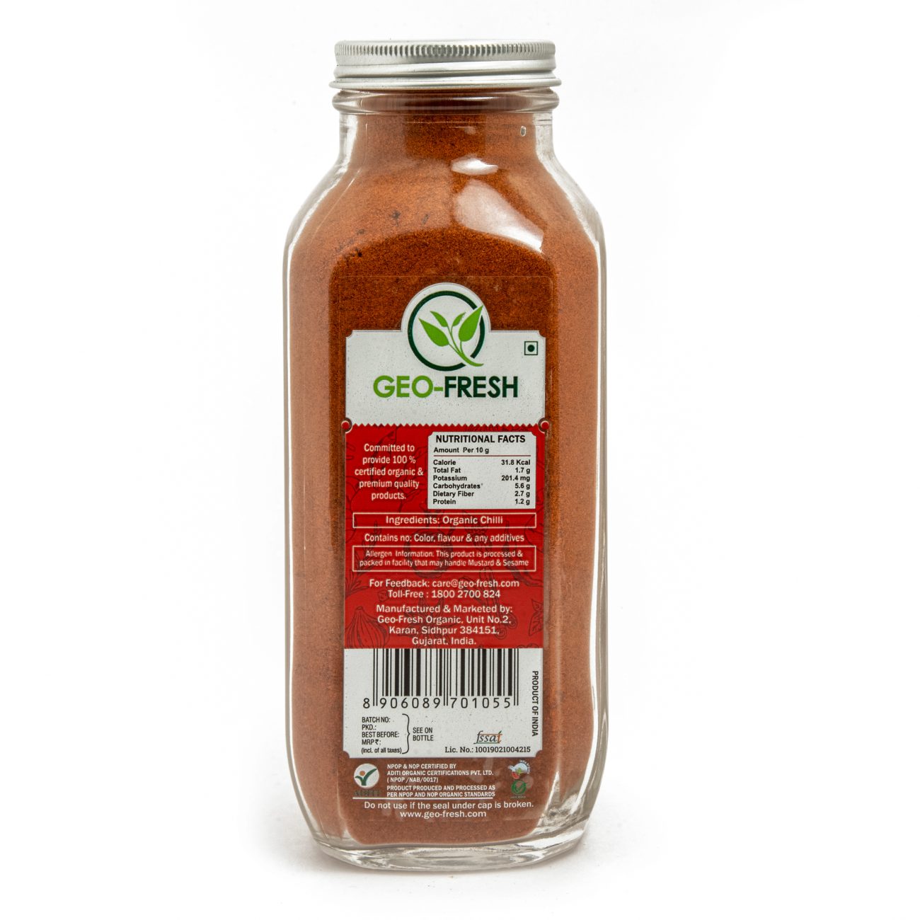 Organic Cayenne Powder – Geo-fresh Organic